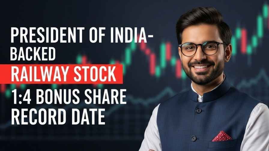 Indian President Backed Railway Stock Will Give 1 4 Bonus Share