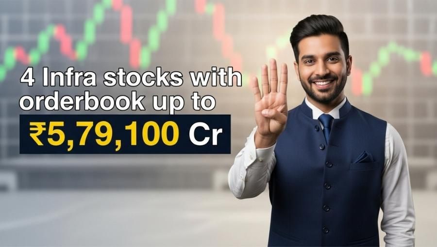 Top 4 Infra Stock With 579100Cr Order Book