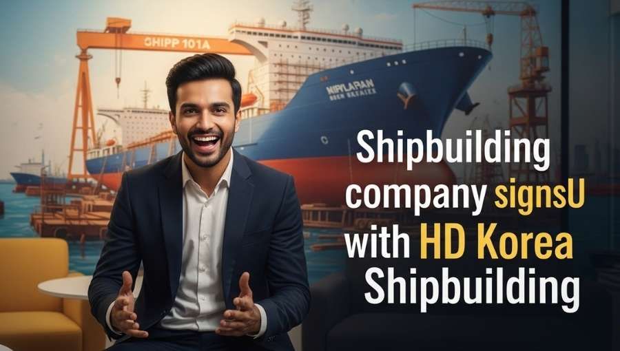 Shipbuilding Stock Signs MOU With Korean Company