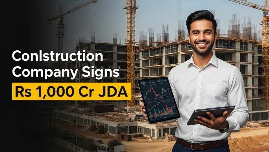 इस Construction Stock को मिला बेंगलुरु में ₹1,000 करोड़ का लक्ज़री प्रोजेक्ट, शेयर में तेजी